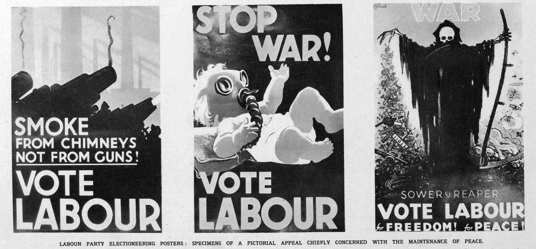 labour election posters